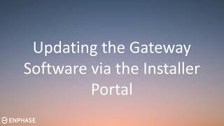 How to updating the IQ Gateway software using the Installer Portal screenshot 5