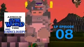 Cube World 8 Giant Cow Boss Battle