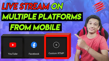 How To Stream On Multiple Platforms From Mobile  [PRISM Live Studio]