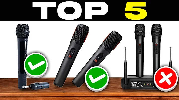 TOP 5 BEST WIRELESS MICROPHONES Under $50 2025 | Lavalier Microphones on AMAZON