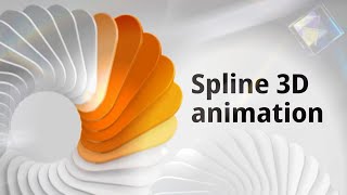Modern Abstract Loop 3D Effect⭐✨  | Spline tutorial | in 20min