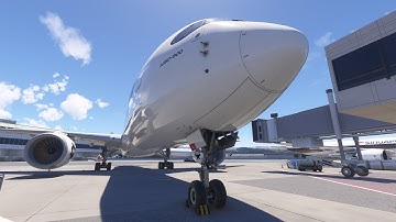 Flying the Inibuilds A350 900 ULR from San Francisco to Seattle in Flight Simulator 2024