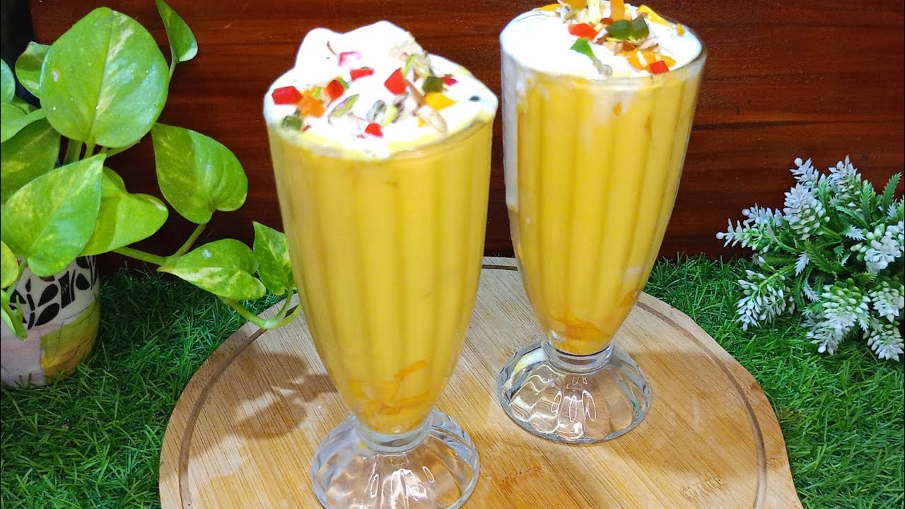 Ultimate Mango Milk Shake | Mango Shake Just In 5 Minutes
