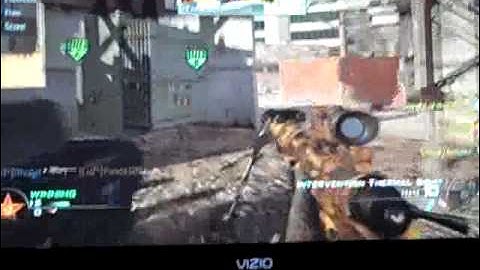 Mw2 First test vid private match quickscope match