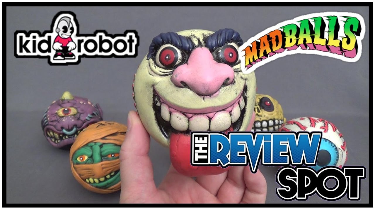Collectible Spot - Kidrobot MadBalls Foam Series Set! - YouTube