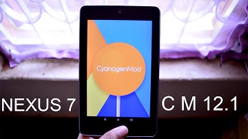 CyanogenMod 12.1(CM12.1) On Nexus 7 - Android 5.1