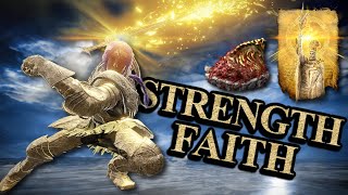 Elden Ring Strength Faith Builds Are Godly