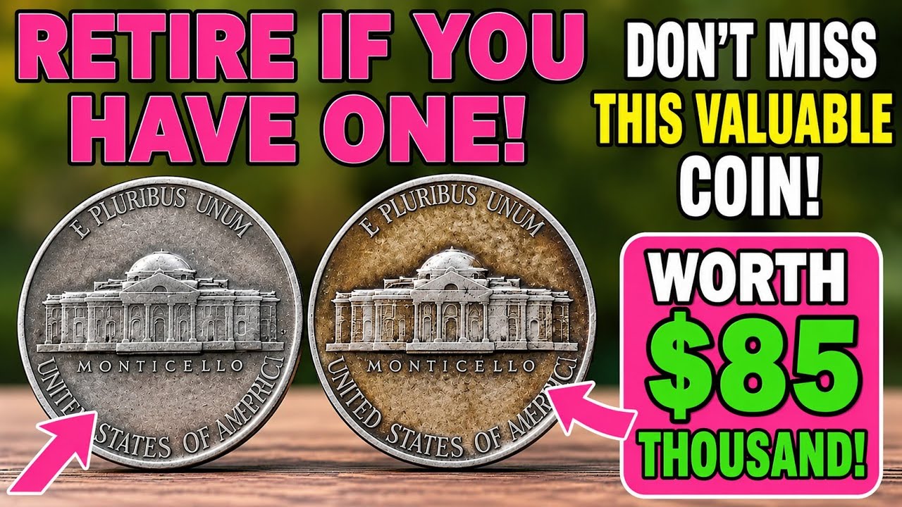 The Most Valuable Jefferson Nickel 1964 & 1968-S Five Cents Coin