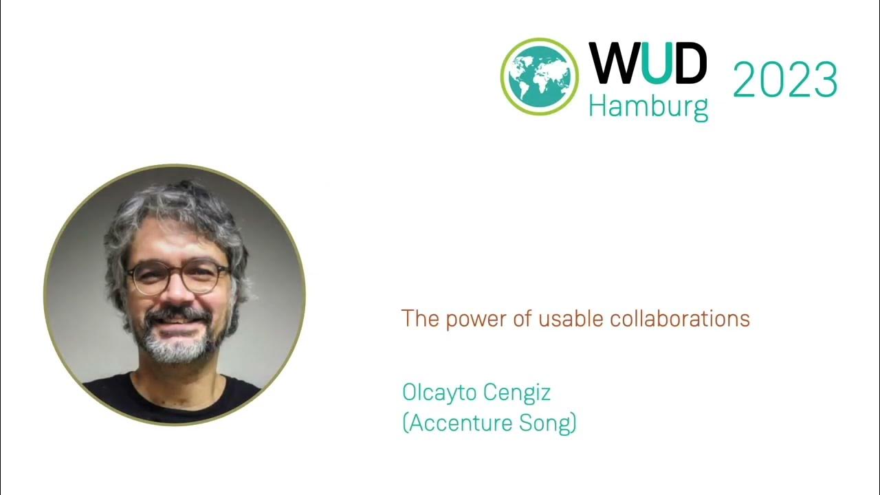 World Usability Day 2023 Hamburg Olcayto Cengiz YouTube