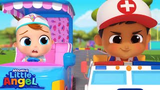 big race day job careers little angel kids songs nursery