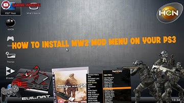 How to Install MW2 Mod Menu On Your PS3