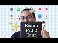 What's On My REDMI PAD 2 Tablet ✨️ Best Apps + Widgets 🦋 Tablet Tour 