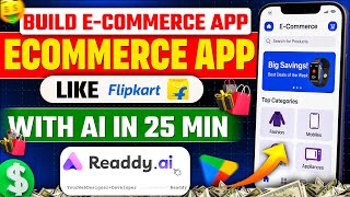 How I built a Filpkart Like E-commerce website with Free AI | Monetize with Ads