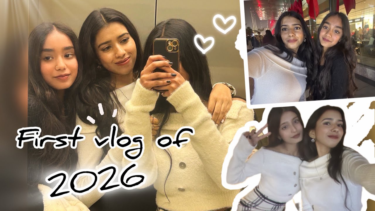 First vlog of 2026 💌✨🤍
