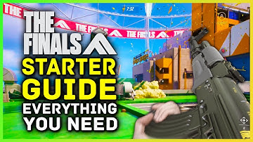 The Finals Starter Guide Everything You Need To Know Before You Play! All Weapons & The Basic Tips