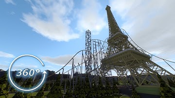 360 VIDEO | VR | Eiffel Tower Speed Machine POV --- 4K | 60fps | 3D
