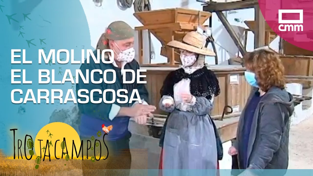 Así funciona el Molino El Blanco de Carrascosa de Haro