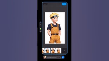 The many faces of Naruto Uzumaki with Wand Ai Canvas 🪄💫 #naruto #anime #aiart