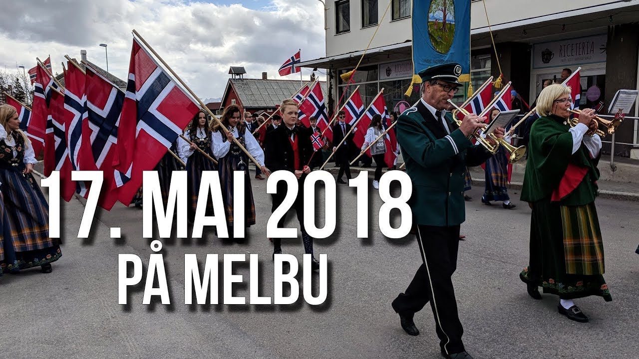 17. Mai-toget på Melbu 2018