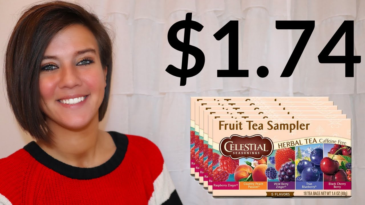 $1.74 Celestial Seasonings Tea at Walmart!