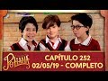 As Aventuras de Poliana | capítulo 252 - 02/05/19, completo