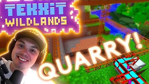 BUILDING A QUARRY! | Tekxit : Wildlands EP5