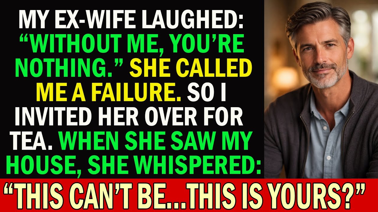 My Ex-Wife Laughed: “Without Me, You’re Nothing” — Until She Saw My House...