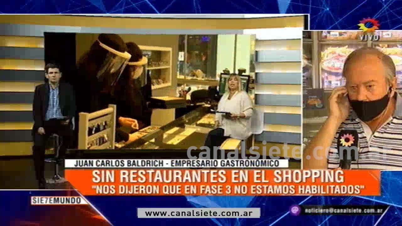 Enojo de empresarios por el cierre de los restaurantes en el shopping bahiense