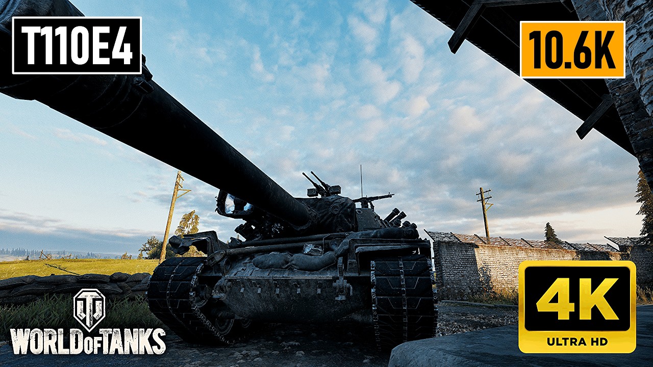 94.7% Accuracy + 10.7K DMG | T110E4 | Ensk Region | WoT