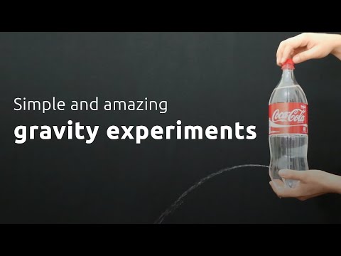 3 Simple & amazing gravity experiments with explanation for science project