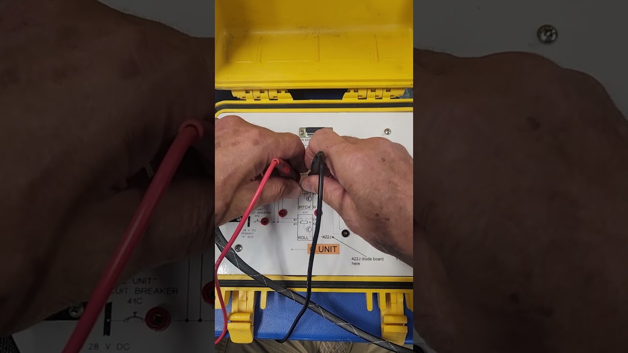 Falcon 50, 50ex Pitch and Roll Q test box run through