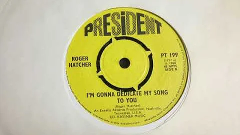 Deep Soul - ROGER HATCHER - I'm Gonna Dedicate My ...