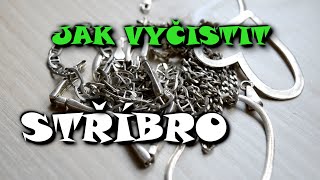 Jak vyčistit stříbro - čištění stříbra pomocí jedlé sody