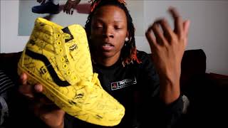 Vans x Peanuts Sk8-Hi Reissue Charlie Brown Review On-Foot BoogieKaZamm