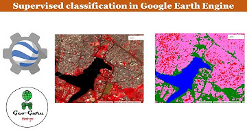 Supervised classification using Google Earth Engine || Landcover classification