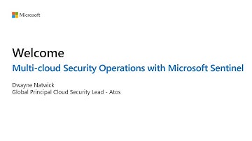 Multicloud Security Operations with Microsoft Sentinel | ODFP131