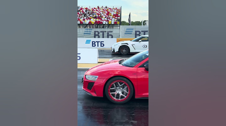 Audi R8 Reactive Level Performance vs Nissan GTR #rdrc #dragrace #unlimfest