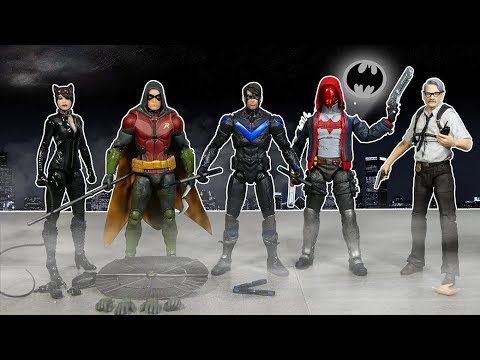 DC Comics Red Hood Batman Arkham Knight-DC Collectibles MOC GameStop