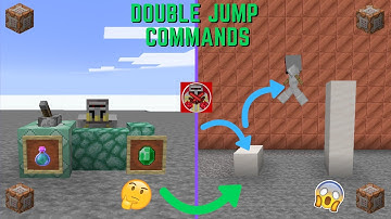 Command Block Tutorial #143: Double Jump Commands in Minecraft (1.18+)