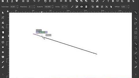 Cut a straight line to a specific length in Inkscape