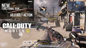 New Kilo Bolt Action (Kar98K) Season 9 New Gun is on Functional Rifle Gun On Season 9 Battle Pass