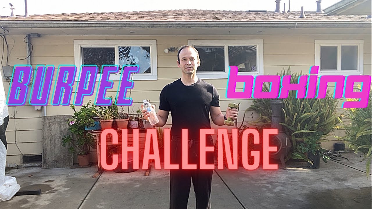 4 Minute Burpee + Boxing Challenge - YouTube