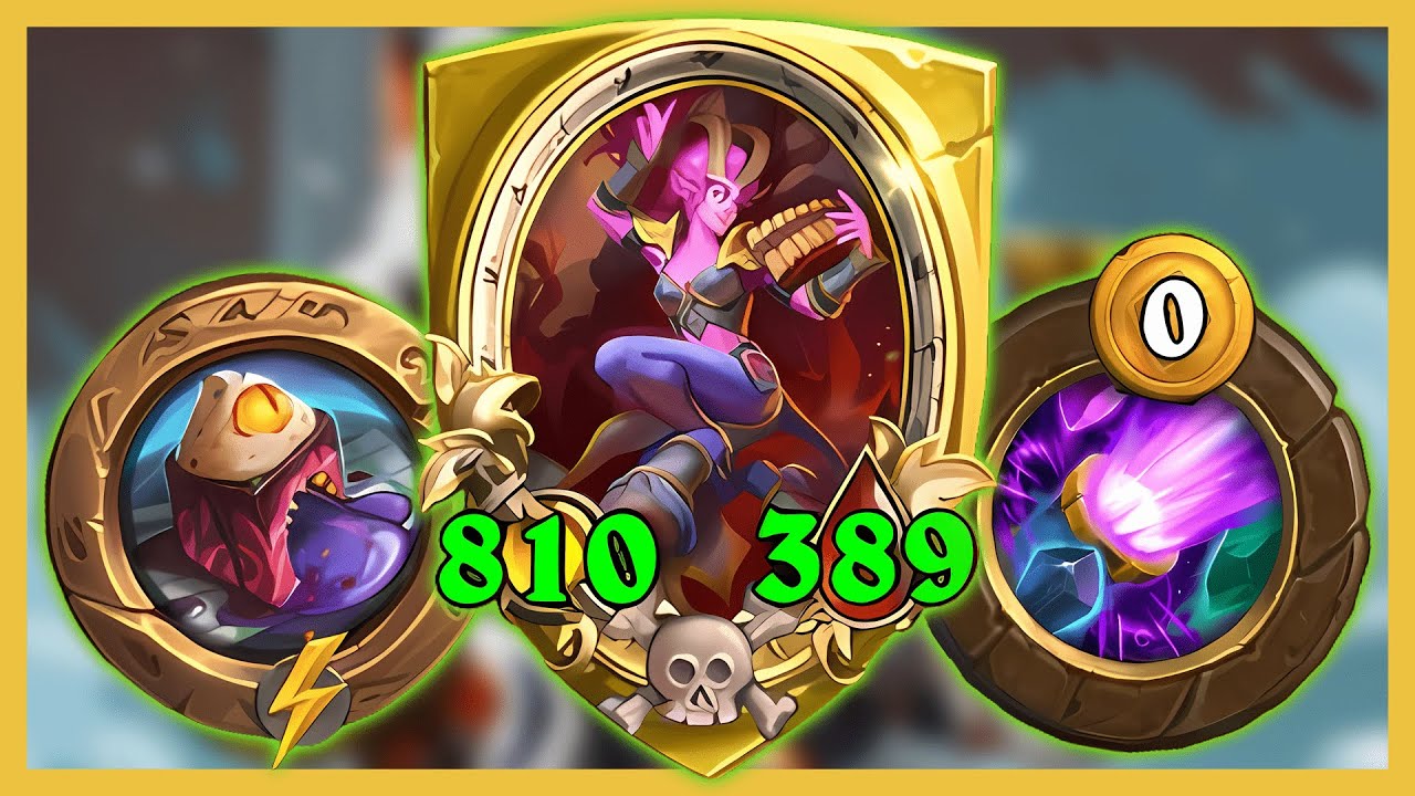 GO TO TAVERN 4 👉 USE HERO POWER 👉 WIN! | Hearthstone Battleground