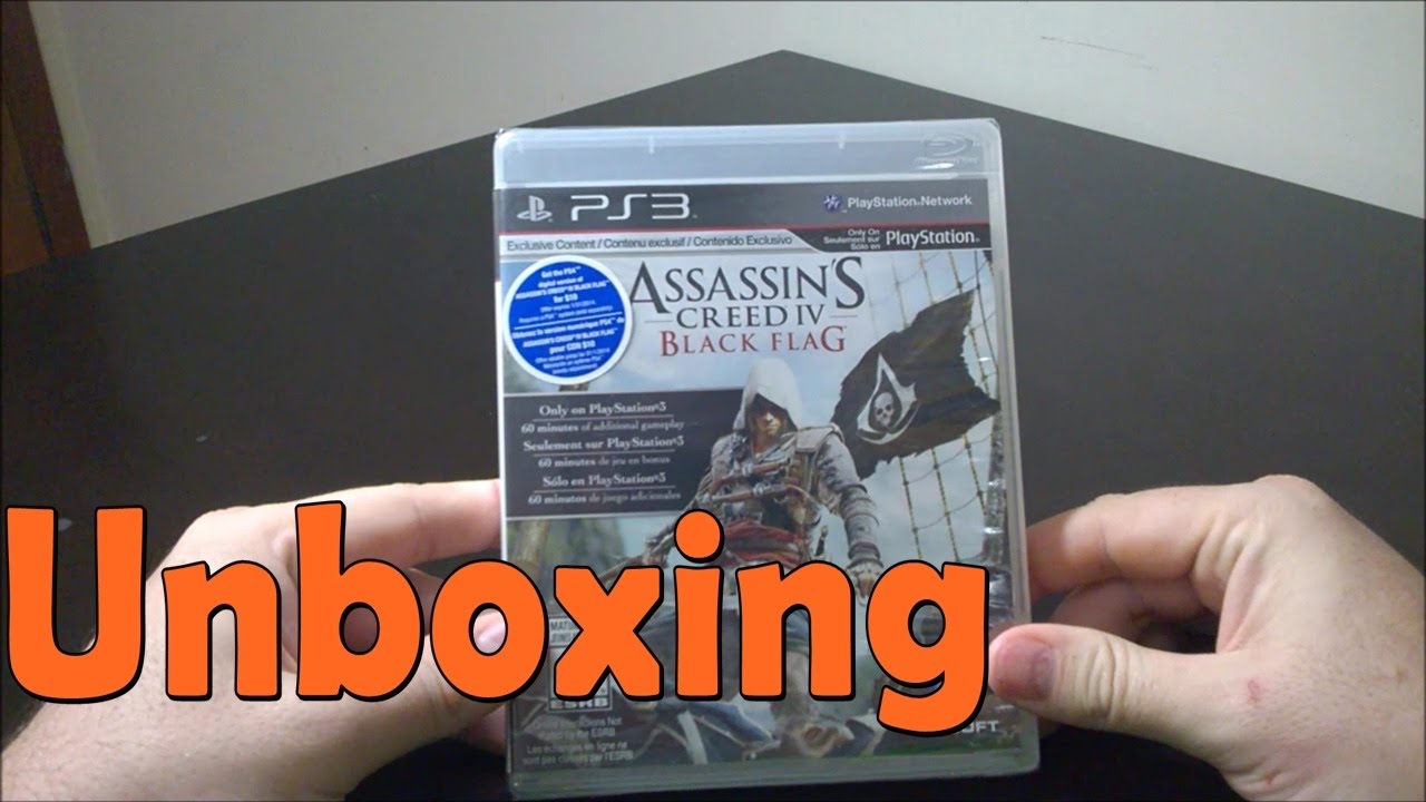 Assassin's Creed IV: Black Flag -  PS3 - UNBOXING
