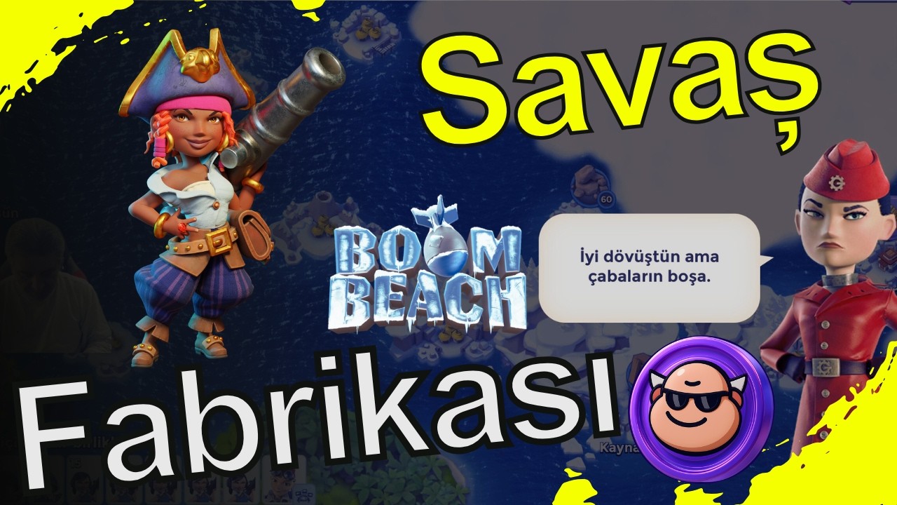 Savaş Fabrikası Albay Gearheart War Factory Boom Beach Türkçe