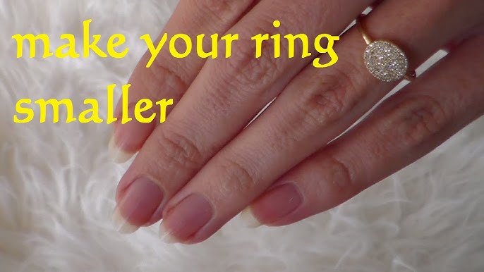 How to Fix a Loose Ring With Tape and Clear Fingernail Polish -  Instructables