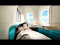 Voler en classe affaires avec cathay pacific airways  bangkok  hong kong  singapour