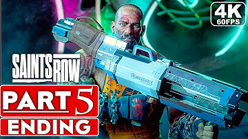 SAINTS ROW ENDING Gameplay Walkthrough Part 5 [4K 60FPS PC ULTRA] -  No Commentary (FULL GAME)