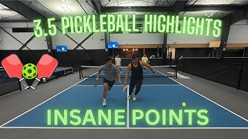 High-Level 3.5 Pickleball: Smart Shots, Long Rallies, Big Finishes