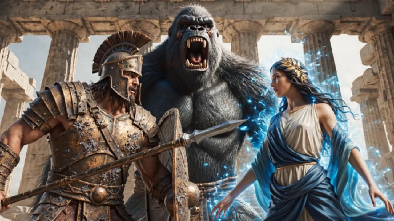 The Epic Saga: King Kong and Goddess Lyra | Freeing Goddess Lyra From The Ghost of Troy